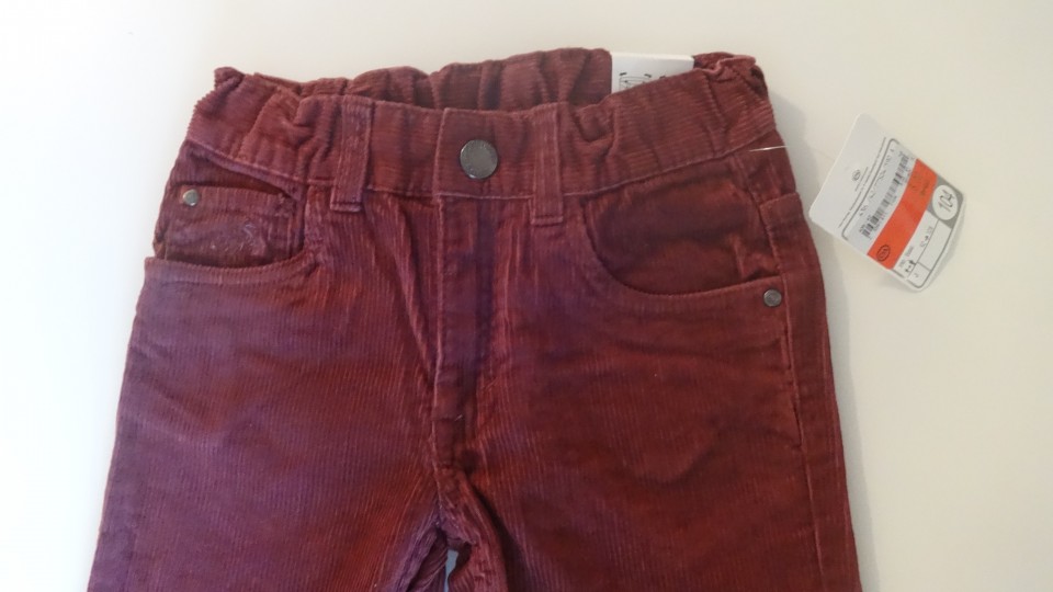 nove žametke C&A Palomino št. 104 (do 110) iz kpl