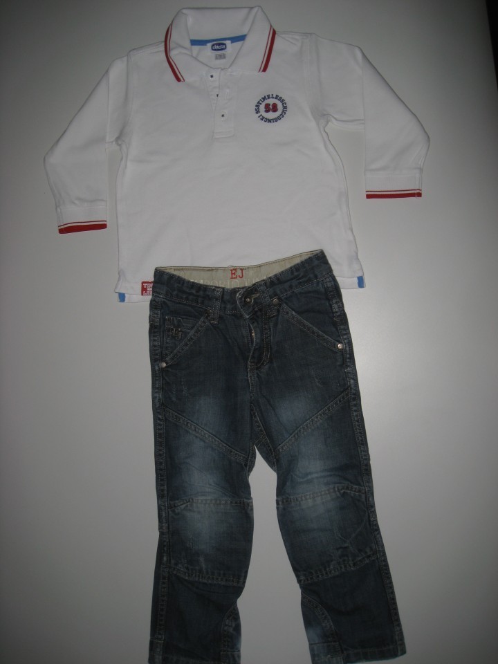 Kpl original Emporio Armani Junior, Chicco št. 98-104 za 11,5 evra