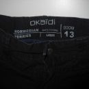 Podložene črne hlače Okaidi št. 98 iz kpl
