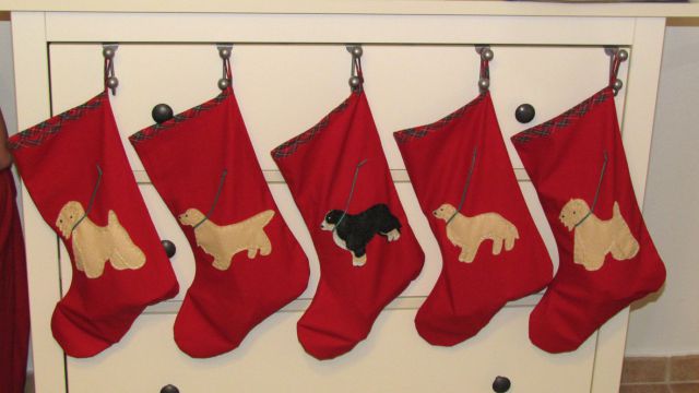 Božični škornji z pasmami PucROl