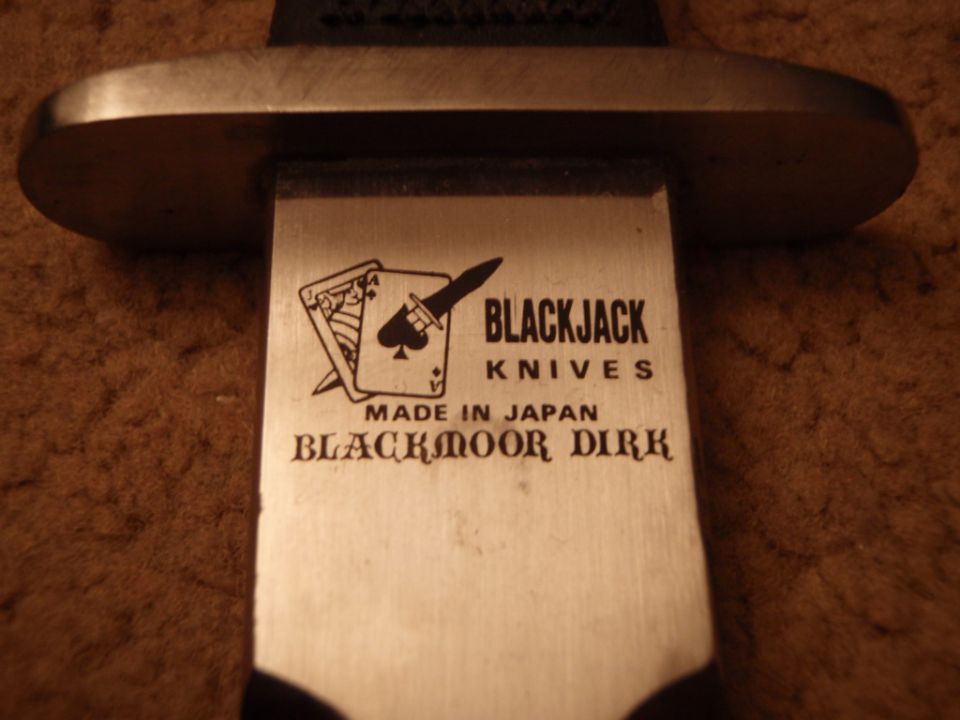 Blackjack knives  - Blackmoor dirk