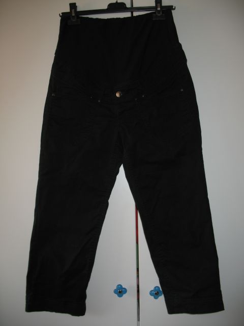 Črne 3/4 hlače, H&M