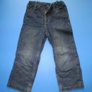 jeans hlače podložene,št.92,cena 6e
