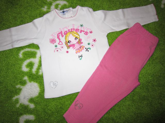 Kompletek majčka in legice 86 - 3 eur