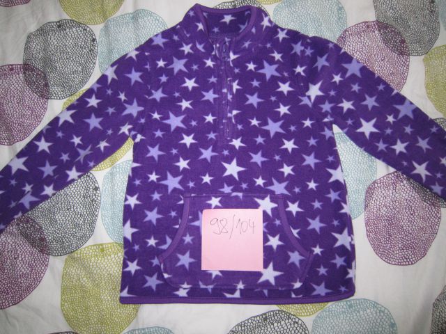 Flis pulover 98/104 - 3 eur