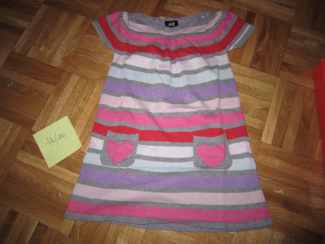 Hm pletena tunika oblekica 110/116 - 4 eur