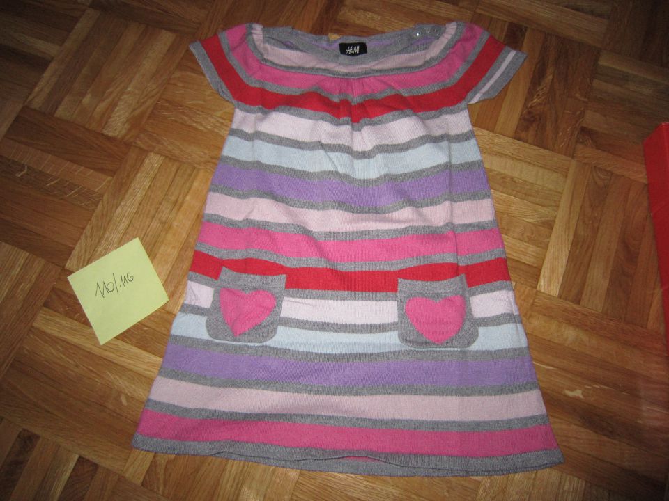 hm pletena tunika oblekica 110/116 - 4 eur