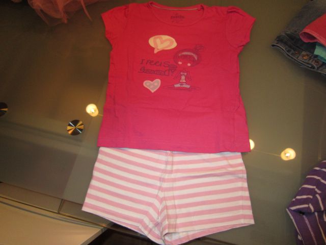 Poletna pižamica 110-116, 2 eur