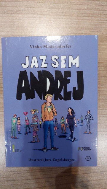 Knjiga Jaz sem Andrej - 8€