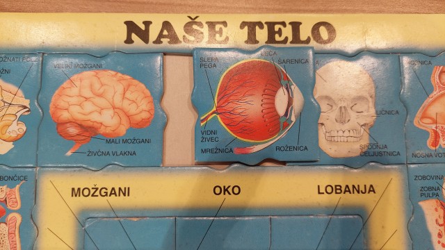 Družabne igre, sestavljanke, knjige - foto