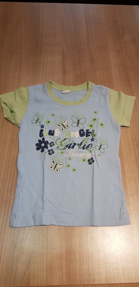 Majčka kratek rokav 116-122 - 1€