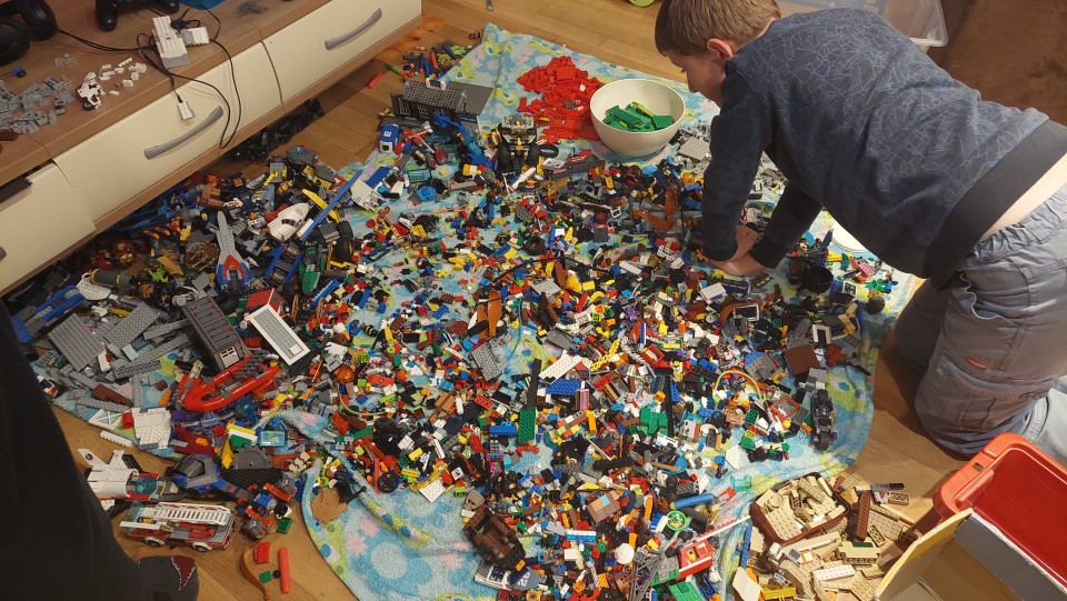 Lego kocke - foto povečava