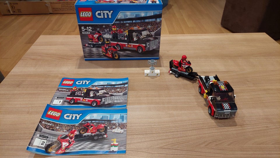 Lego 60084, Motoristična ekipa - 14€
