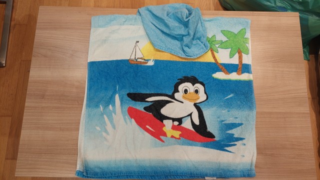 Pončo brisača - 5€