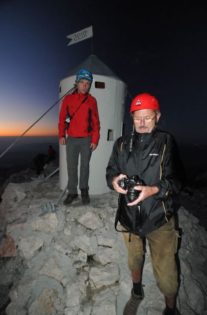 Na Triglav ponoči - foto