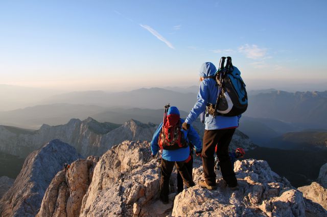 Na Triglav ponoči - foto