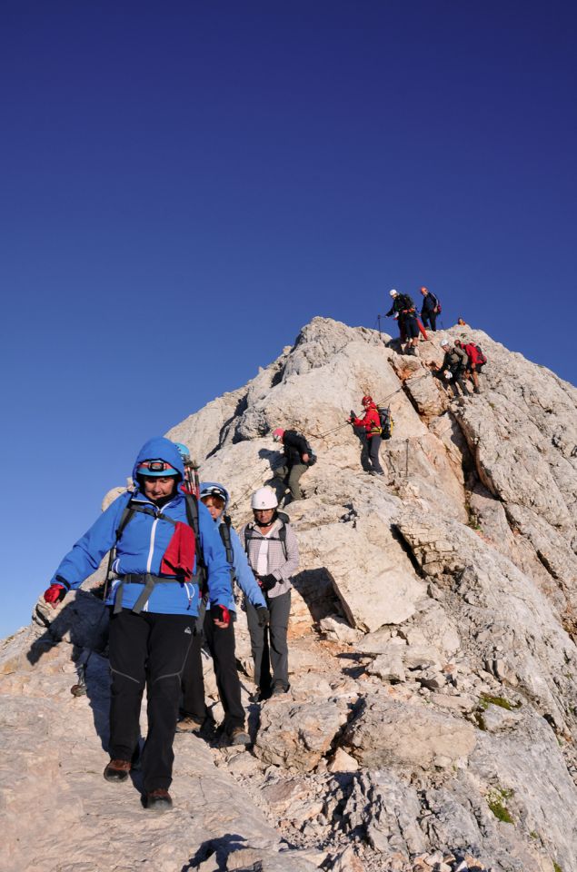 Na Triglav ponoči - foto povečava