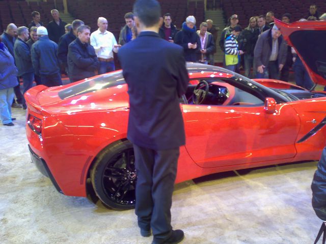 Predstavitev nove Corvette Stingray C7 - foto