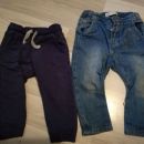 Zara jeans hlače in trenerka 18-24m 12eur