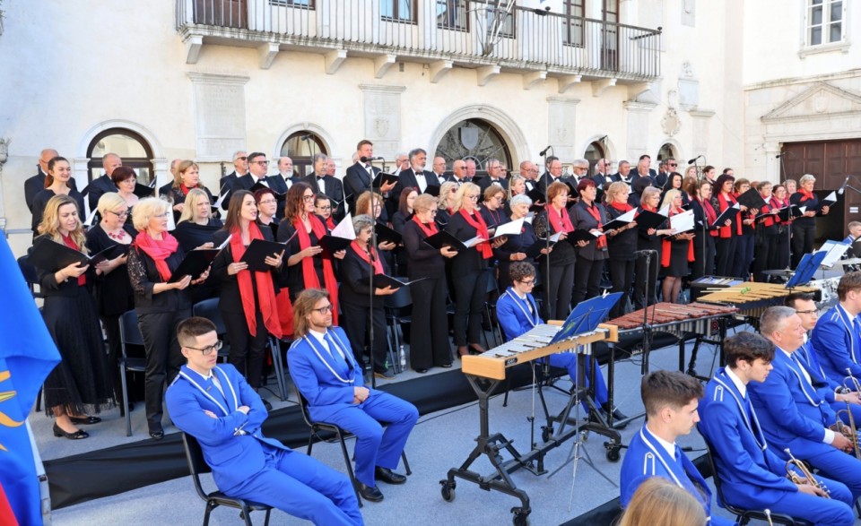 Slovesnos ob 80 obletnici osvoboditve Kopra