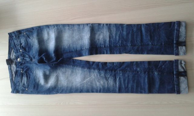 Komplet 4 jeans hlač S 28 36 - foto