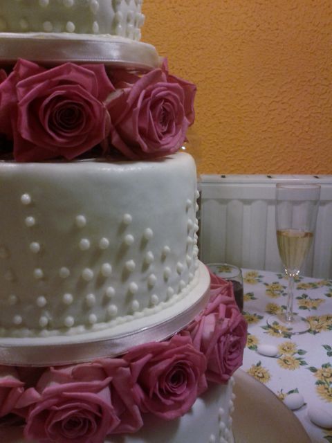 Poročna torta - foto