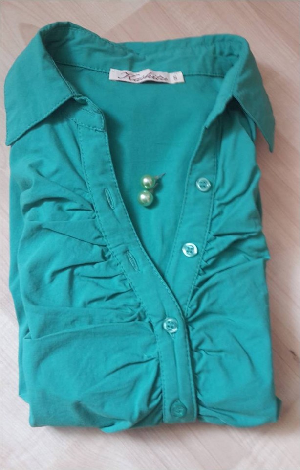 Zelena srajca - s (novo) - foto povečava