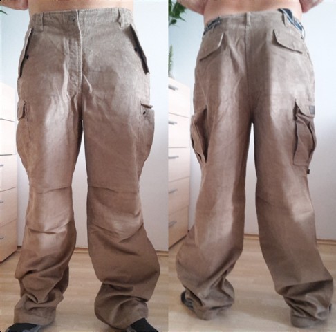 Moške žametne hlače - XL - foto