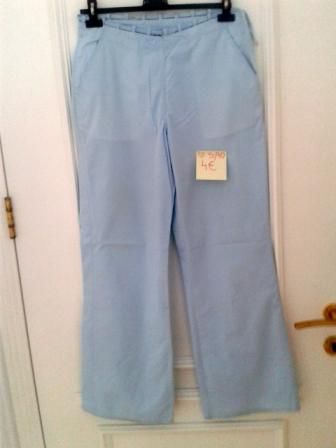 Ženske modre šumeče hlače S/38