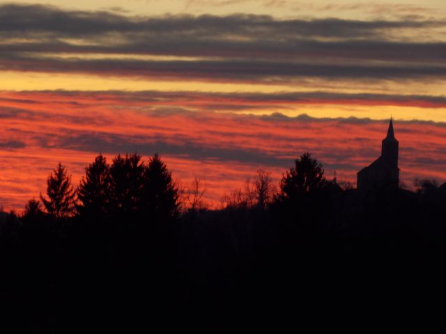 Sončni zahod - foto