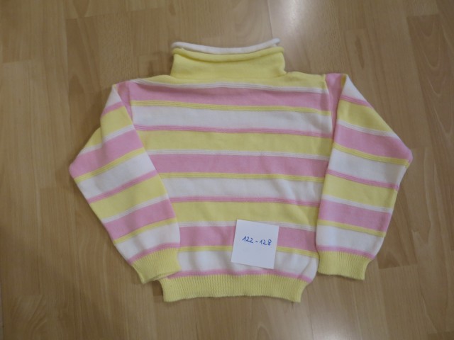 Pleten pulovar št. 122/128, cena 2€