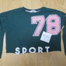 zelen kratek športni pulovar št. 146-152, cena 3€