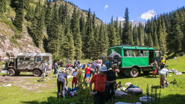 2016 kirgizija - treking  ala-kul - foto