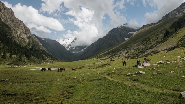 2016 kirgizija - treking  ala-kul - foto