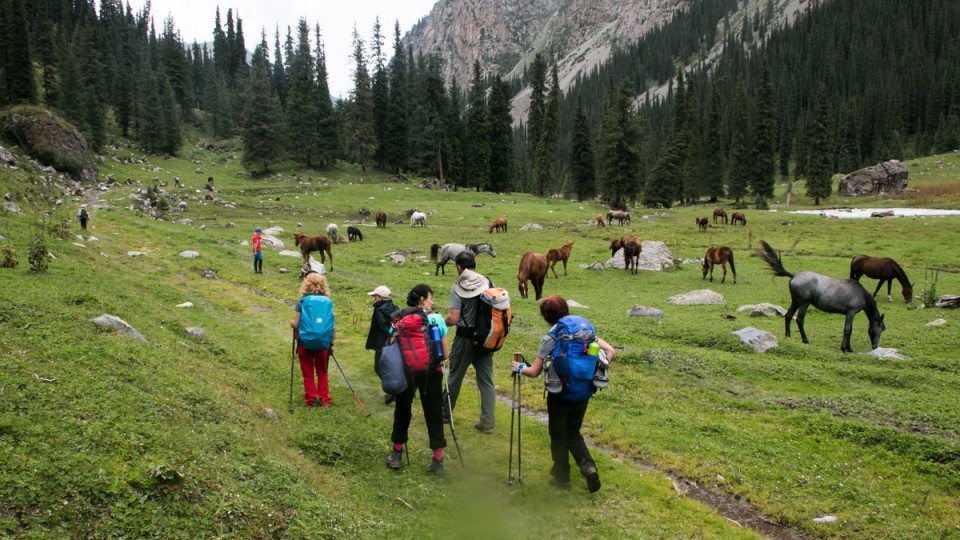 2016 kirgizija - treking  ala-kul - foto povečava