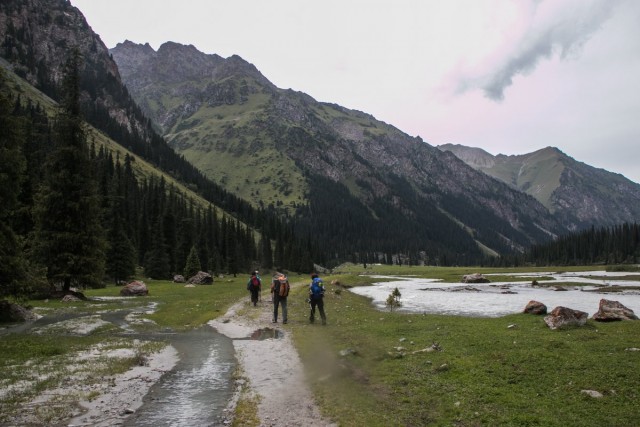 2016 kirgizija - treking  ala-kul - foto