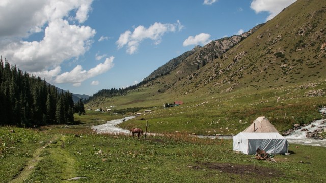 2016 kirgizija - treking  ala-kul - foto