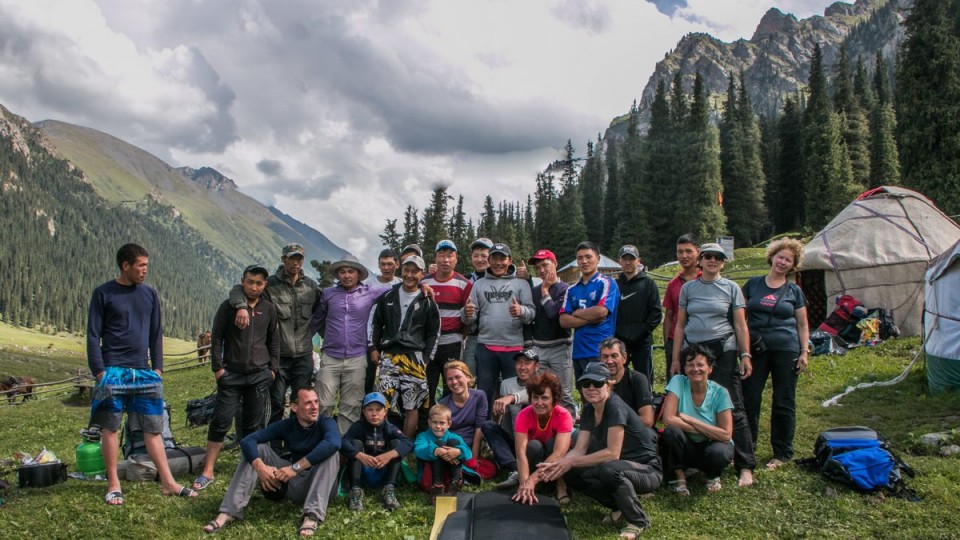 2016 kirgizija - treking  ala-kul - foto povečava