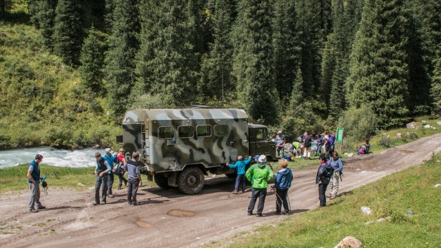 2016 kirgizija - treking  ala-kul - foto