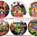 jedilne slike za torte, slike za torte, hostje za torte minecraft