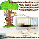 Otroške stenske nalepke , otroška dekoracija, nalepke za otroke drevo z živalmi