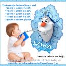 Otroške stenske nalepke , otroška dekoracija, nalepke za otroke olaf