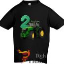 majica traktor, majica john deere, majica za 2.rojstni dan