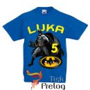 majica batman, majica za 5.rojstni dan luka