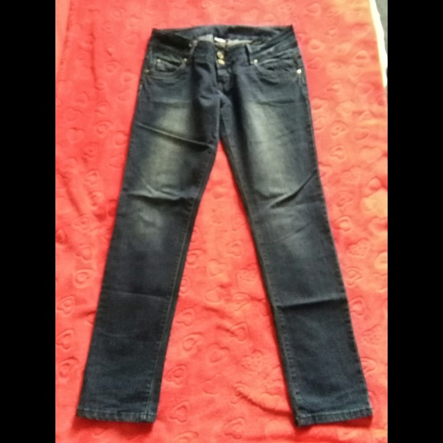Jeans hlače št.44 -6€ - foto
