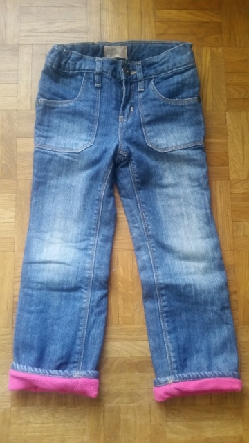 Gap podlozene hlace/jeans - foto