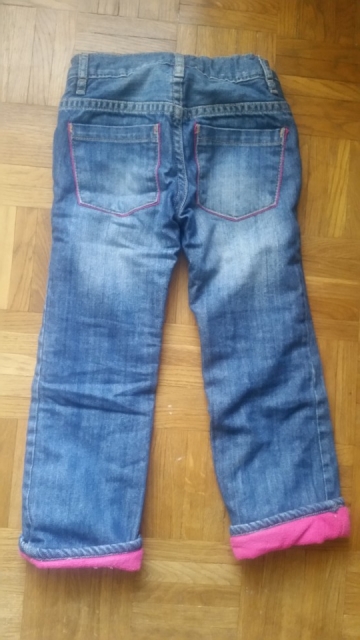 Gap podlozene hlace/jeans - foto