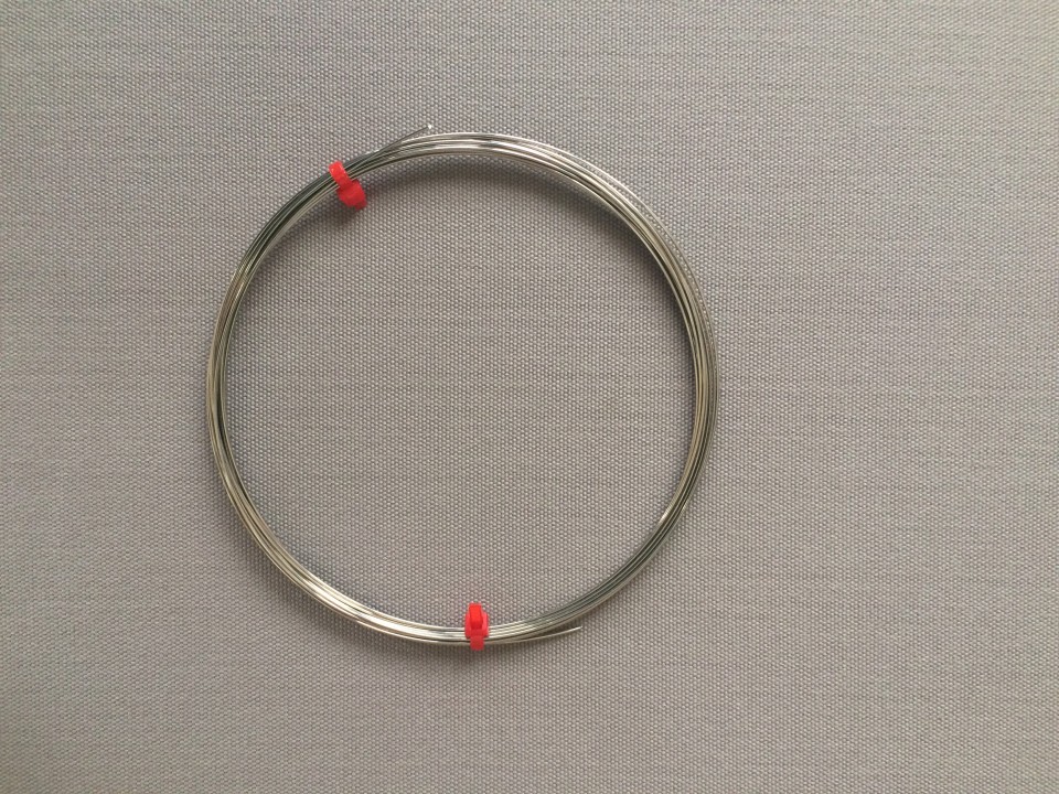 Trda žica iz nerjavečega jekla, 0,7 mm, 5m, 2€