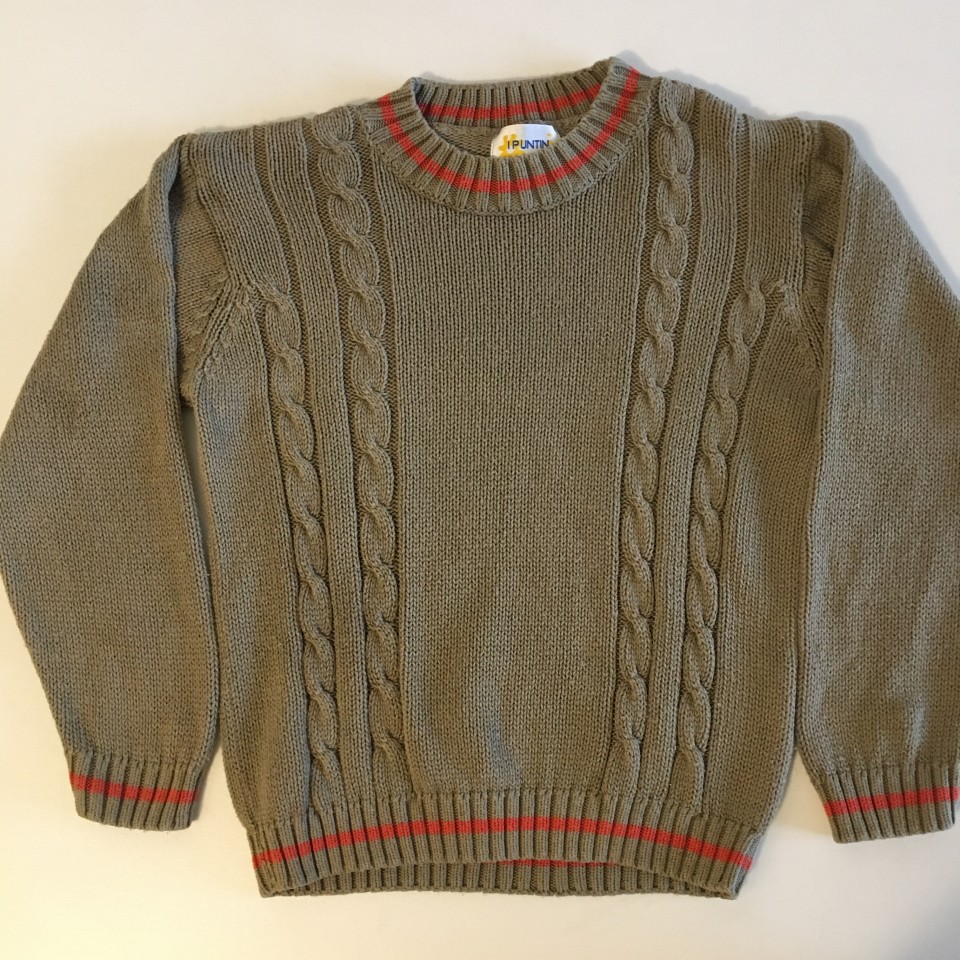Rjav pulover, 5 let, 2€