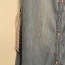 Mehka jeans obleka, 140-146, 7€